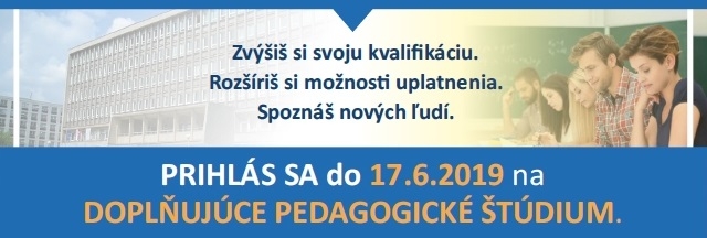 Doplňujúce pedagogické štúdium